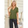 imageArachampampCloz Womens Wool Blend Summer Business Casual Cardigan Sweaters 2025Grass Green