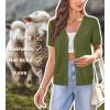 imageArachampampCloz Womens Wool Blend Summer Business Casual Cardigan Sweaters 2025Grass Green