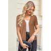 imageArachampampCloz Womens Wool Blend Summer Business Casual Cardigan Sweaters 2025Mocha Mousse