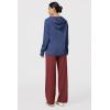 imageArachampampCloz Womens 2023 Two Piece Outfits Knit Sweaters Hoodies and Wide Leg Yoga Pants Tracksuit Lounge Sets with PocketsBlue