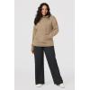 imageArachampampCloz Womens 2023 Two Piece Outfits Knit Sweaters Hoodies and Wide Leg Yoga Pants Tracksuit Lounge Sets with PocketsKhaki