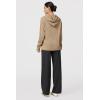 imageArachampampCloz Womens 2023 Two Piece Outfits Knit Sweaters Hoodies and Wide Leg Yoga Pants Tracksuit Lounge Sets with PocketsKhaki