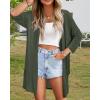 imageArachampampCloz Womens Lightweight Summer Beach Kimonos CardiganArmy Green