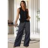 imageArachampampCloz Womens Sweater Vest Tops 2025 Summer Knit V Neck Cardigan Sleeveless Button Textured Business Casual OutfitsBlack