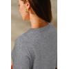imageArachampampCloz Womens Wool Blend Summer Seamless Half Sleeve Tops 2025Gray