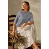 imageArachampampCloz Womens Wool Blend Summer Seamless Half Sleeve Tops 2025Gray