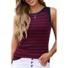 imageArachampampCloz Womens Non See Through Summer Business Casual Tanks 2025Bluered