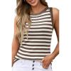 imageArachampampCloz Womens Non See Through Summer Business Casual Tanks 2025Coffeebeige