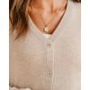 imageArachampampCloz Womens Wool Blend Summer Business Casual Cardigan Sweaters 2025Aapricot