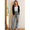 imageArachampampCloz Womens Wool Blend Summer Business Casual Cardigan Sweaters 2025Ablack