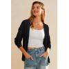 imageArachampampCloz Womens Wool Blend Summer Business Casual Cardigan Sweaters 2025Ablack