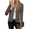 imageArachampampCloz Womens Wool Blend Summer Business Casual Cardigan Sweaters 2025Acoffee