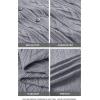 imageArachampampCloz Womens Cable Knit Fall Soft Lightweight Sweater Cardigans 2025Grey Heather