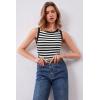 imageArachampampCloz Womens Non See Through Summer Business Casual Tank 2025Blackbeige