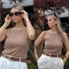imageArachampampCloz Womens Non See Through Summer Business Casual Tank 2025Camel