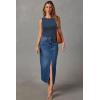 imageArachampampCloz Womens Non See Through Summer Business Casual Tank 2025Dark Blue