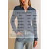 imageArachampampCloz Womens Wool Blend Summer Fall Tops Business Casual Polo Shirts 2025Long Sleevedark Blue