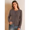 imageArachampampCloz Womens 2025 Summer Lightweight Cropped Cardigan Short Sleeve Crew Neck Bolero Shrug Casual TopAcoffee