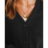 imageArachampampCloz Womens Wool Blend Business Casual Cardigan Sweaters 2025Ablack