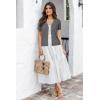 imageArachampampCloz Womens Wool Blend Business Casual Cardigan Sweaters 2025Dark Gray