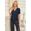 imageArachampampCloz Womens Wool Blend Business Casual Cardigan Sweaters 2025Navy