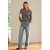imageArachampampCloz Womens Wool Blend Classic Crew Neck Casual Fall SweatersCablecoffee