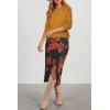 imageArachampampCloz Womens Wool Blend Classic Crew Neck Casual Fall SweatersPumpkin Yellow