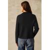 imageArachampampCloz Womens Wool Blend Cropped Jacket Fall Fashion Button Down Shackets 2025Black