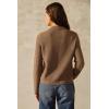 imageArachampampCloz Womens Wool Blend Cropped Jacket Fall Fashion Button Down Shackets 2025Brown