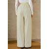 imageArachampampCloz Womens WrinkleFree Pleated Business Wide Leg Pants Fall 2025Offwhite