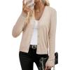 imageArachampampCloz Womens Wool Blend Business Casual Cardigan Sweaters 2025Aapricot