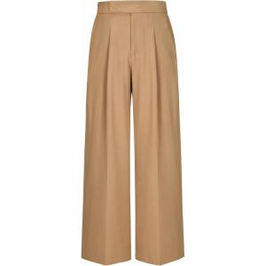 imageArachampampCloz Womens WrinkleFree Pleated Business Wide Leg Pants Fall 2025Camel