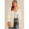 imageArachampampCloz Womens Mohair Wool Blend Fall Chunky Business Cardigan Sweaters 2025Offwhite