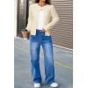 imageArachampampCloz Womens Wool Blend Puff Sleeve Fall Cable Knit Cardigan Sweaters 2025Beige