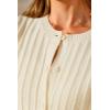 imageArachampampCloz Womens Wool Blend Puff Sleeve Fall Cable Knit Cardigan Sweaters 2025Beige