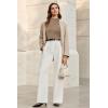 imageArachampampCloz Womens Wool Blend Sweater Soft Turtleneck AllSeason Casual Tank 2025Camel