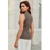 imageArachampampCloz Womens Wool Blend Sweater Soft Turtleneck AllSeason Casual Tank 2025Coffee