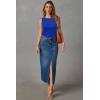 imageArachampampCloz Womens Wool Blend Sweaters Non See Through AllSeason Business Casual Tank 2025Royal Blue