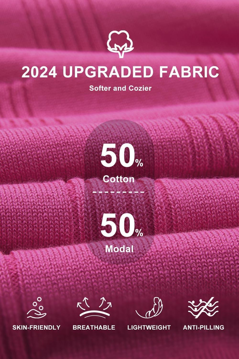 imageArachampampCloz Womens Summer Fall Lightweight Tops Short Sleeve Dressy BlouseHot Pink