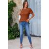 imageArachampampCloz Womens Wool Blend Business Casual Loose Fit Summer Sweaters OutfitsCaramel