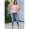imageArachampampCloz Womens Wool Blend Business Casual Loose Fit Summer Sweaters OutfitsLight Pink