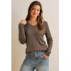 imageArachampampCloz Womens Wool Blend Fall Sweaters Business Casual OutfitsCablecoffee