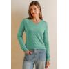 imageArachampampCloz Womens Wool Blend Fall Sweaters Business Casual OutfitsCablegreen
