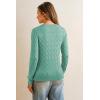 imageArachampampCloz Womens Wool Blend Fall Sweaters Business Casual OutfitsCablegreen