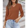 imageArachampampCloz Womens Wool Blend Fall Sweaters Business Casual OutfitsCaramel