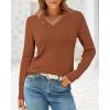 imageArachampampCloz Womens Wool Blend Fall Sweaters Business Casual OutfitsCaramel