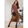 imageArachampampCloz Womens Wool Blend Fall Sweaters Business Casual OutfitsDusty Red