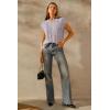 imageArachampampCloz Womens Cozy Cotton Fringe Cable Knit Western Outfits Fall Sweater Vests 2025Brown and White Heather