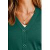 imageArachampampCloz Womens Wool Blend Business Casual Cardigan Sweaters 2025Dark Green