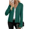 imageArachampampCloz Womens Wool Blend Business Casual Cardigan Sweaters 2025Dark Green